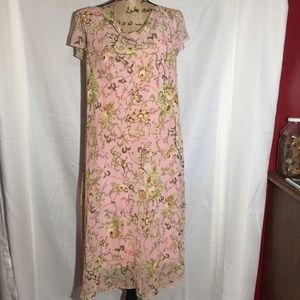 Sangria spring dress